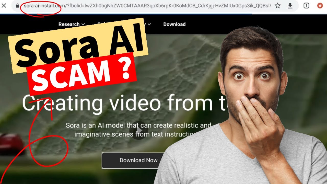 Sora AI Install App Scam EXPOSED, Avoid Facebook Sora-ai-install.com Fake Ads