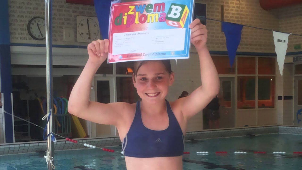 foto impressie zwemdiploma