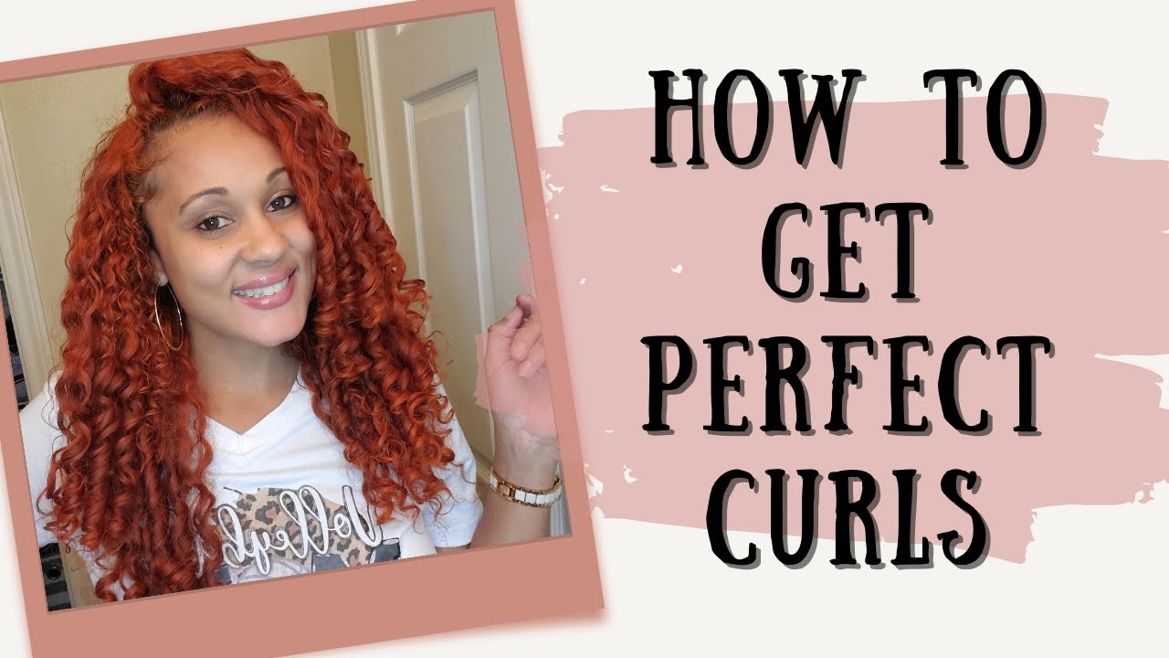 Heatless Curly Hair Ringlet Technique | PERFECT CURLS| NO Denman Brush Needed