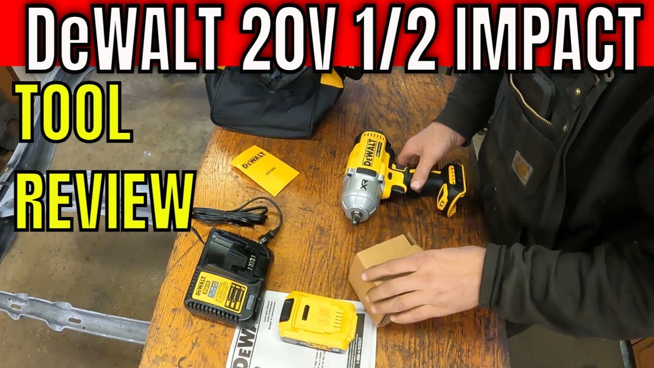 Ударный гайковерт DeWALT 20V XR DCF900 1/2
