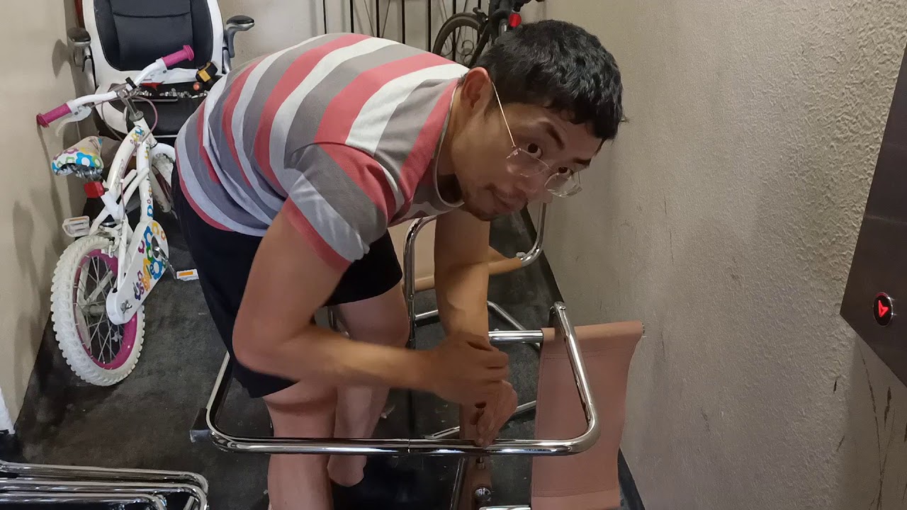 How to disassemble MG5 chair by marcel breuer for matteo grassi (reproduction) to replace straps
