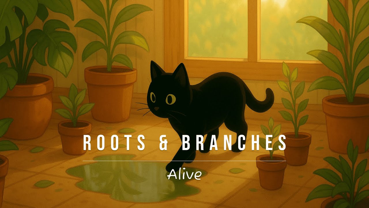 Roots & Branches 🌱🎸 | Soft Folk Ambience for Grounding & Calm