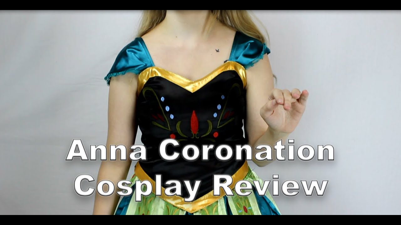 Anna Coronation Dress Frozen Cosplay Review | Pandoras Cosplay Box