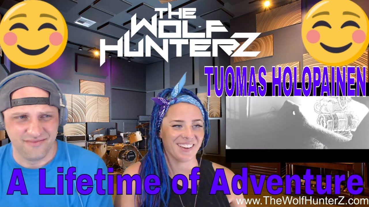 TUOMAS HOLOPAINEN - A Lifetime of Adventure (OFFICIAL VIDEO) The Wolf HunterZ Reactions