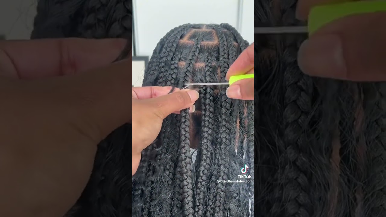 Adding curly pieces to your braids can be done at home save $$$ 