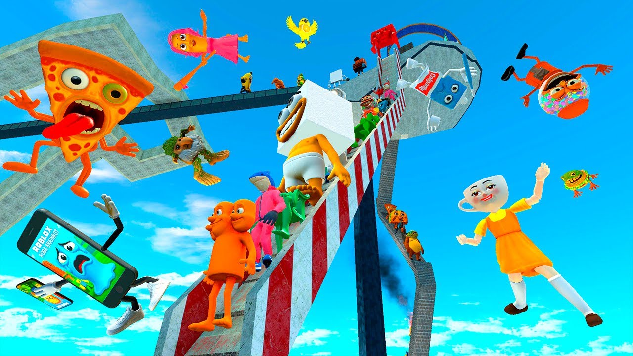 ALL BRAINROT MEMES ANIMALS TEAM KARKERKAR SAHUR NOOBINI SPARTAN KICKING DOLLY-RAGDOLL in Gmod