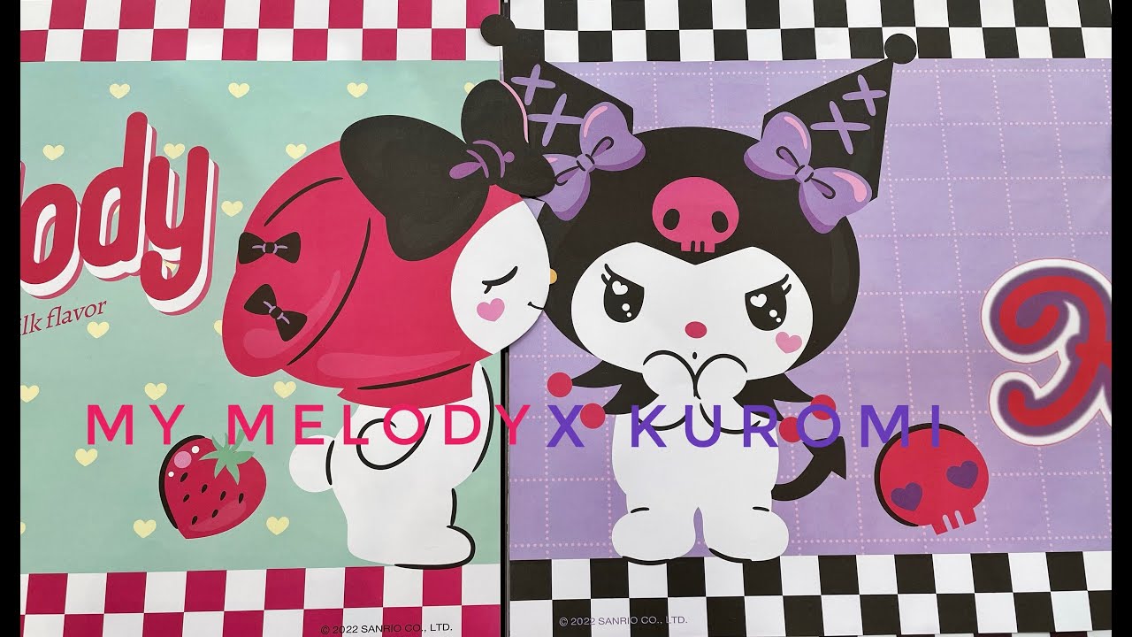 My Melody x Kuromi Cafe Restaurant in Shanghai and Sanrio Store!!マイメロディ×クロミカフェレストラン・上海！