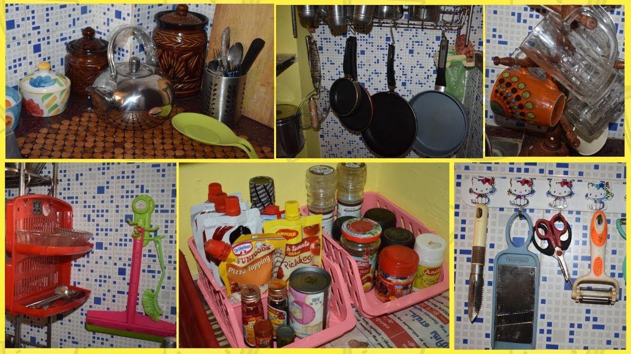 சின்ன கிச்சன் மலிவான விலையில் அமைப்பது  எப்படி |Kitchen Organization Ideas In Tamil