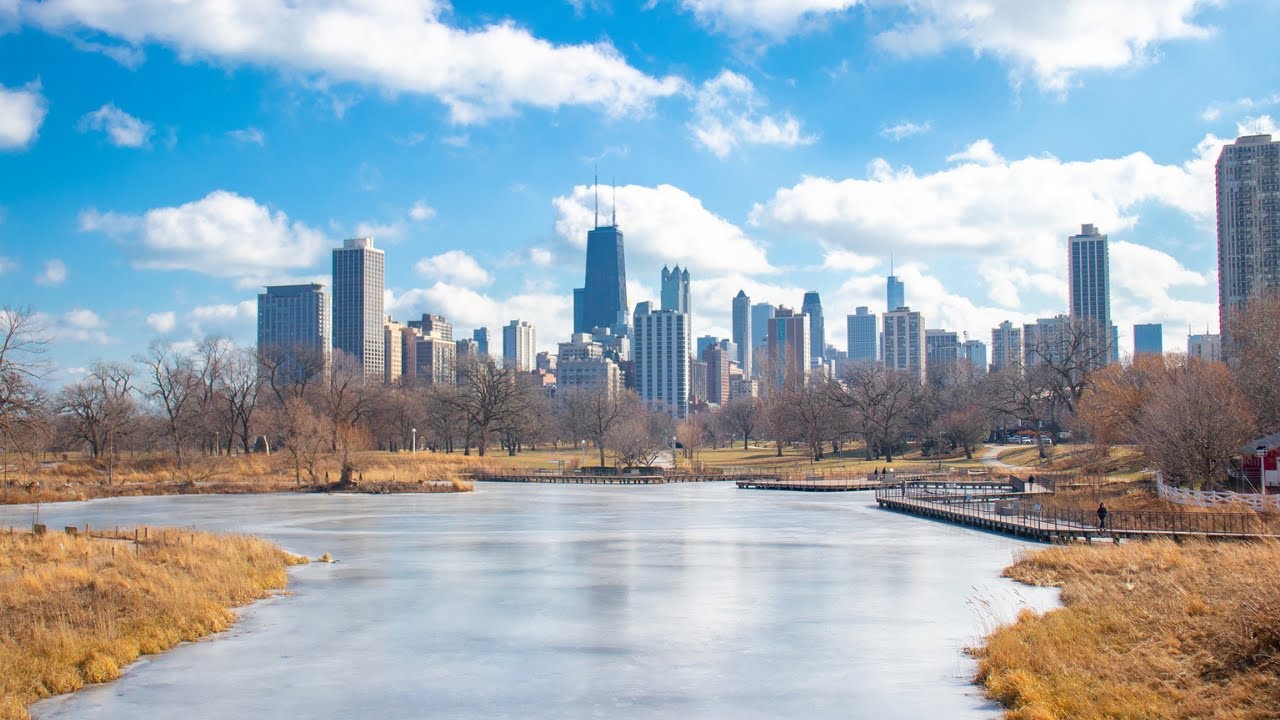 Illinois USA 4K: Relaxing Music Journey with the beauty of Nature.