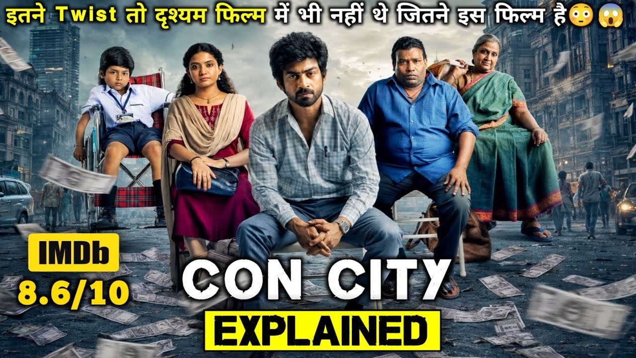 Con City Movie (2026) Explained || South Movie Explained || Movies Time
