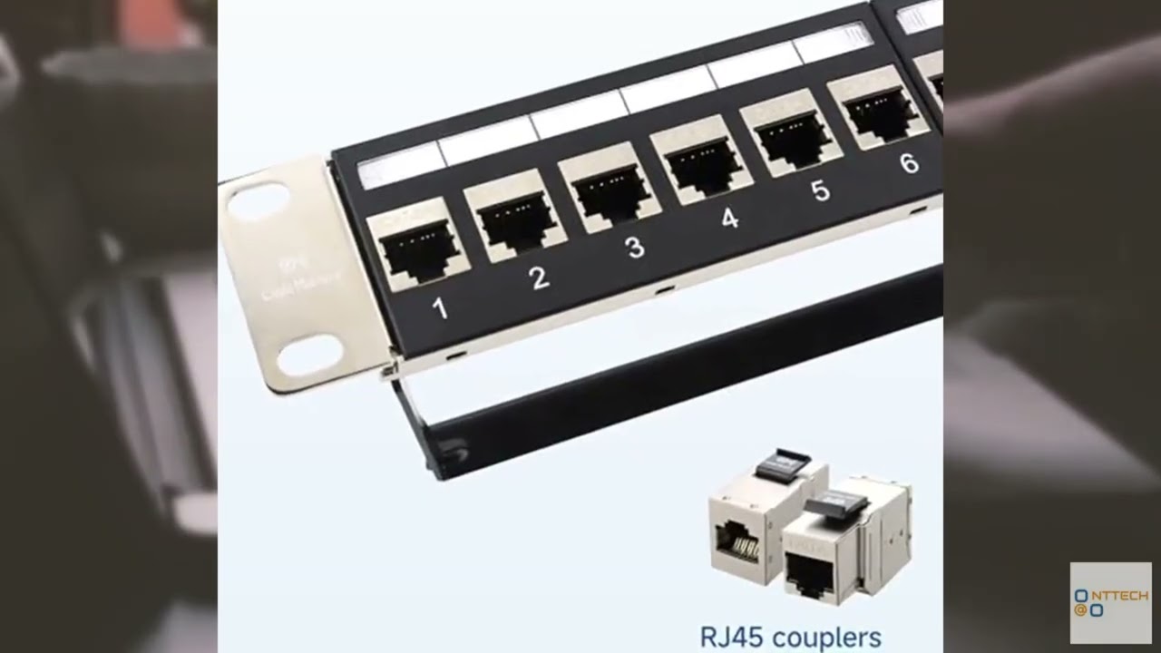 Review - Cable Matters 1U 19-Inch 24-Port 10Gbps Cat6A Ethernet Patch Panel with Inline K
