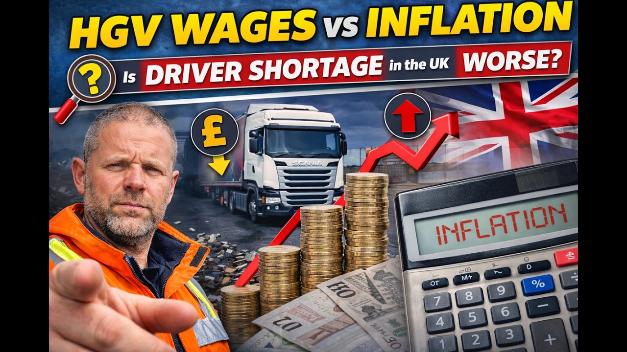 Are HGV Driver Wages Causing the UK Driver Shortage? 2000 vs 2026 Pay Comparison