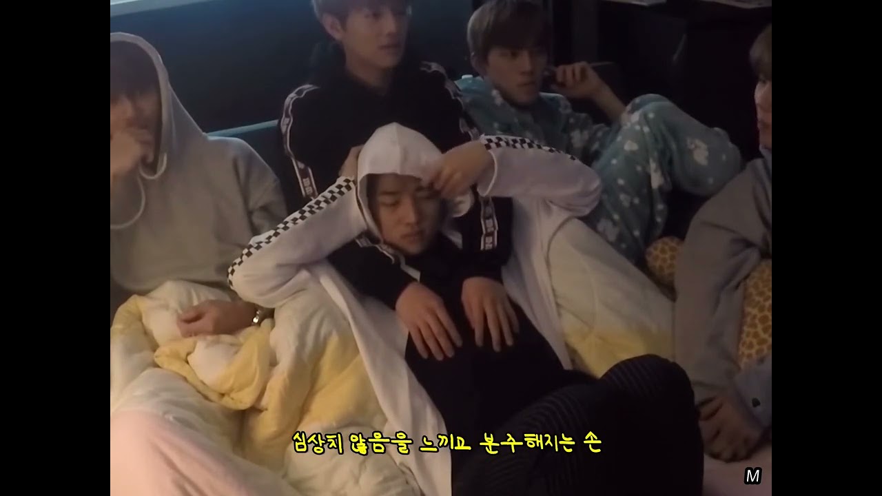 공포영화가 무서운 재찬이 ㅠㅠ