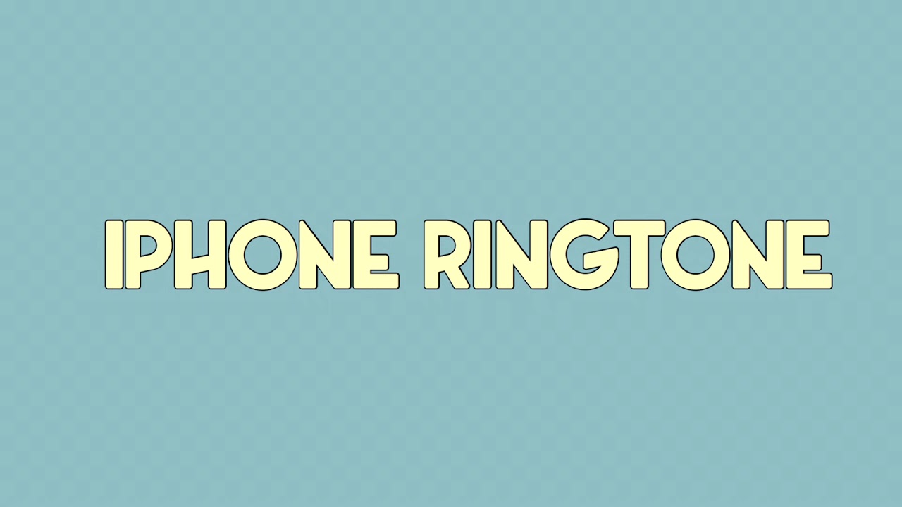 iPHONE RINGTONE CALLING SOUND EFFECT