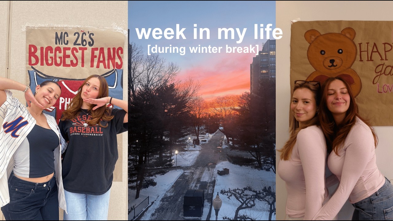 week in the life as college student at hofstra university