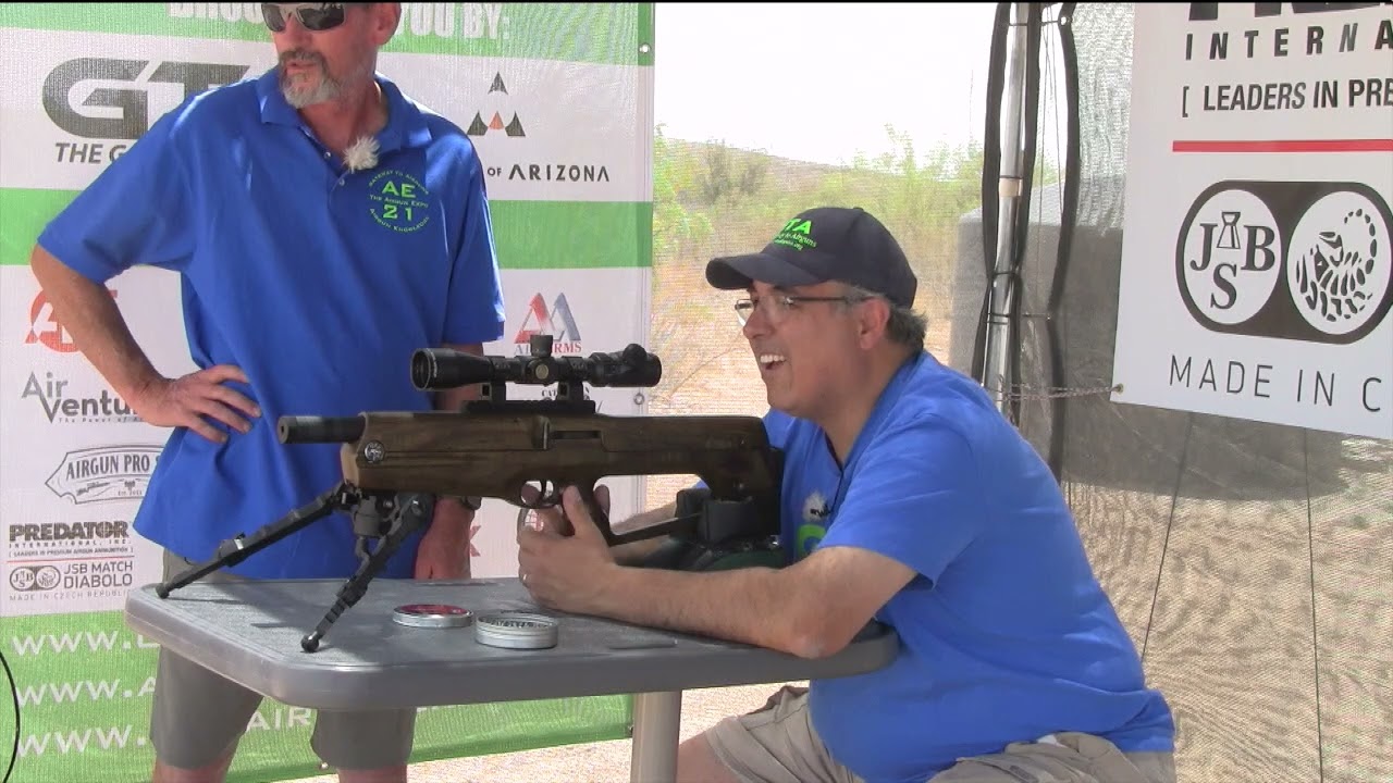 Airgun Expo 2021 - Utah Airguns AirMaks Arms Caiman X on the Range - Recorded May 14th, 2021
