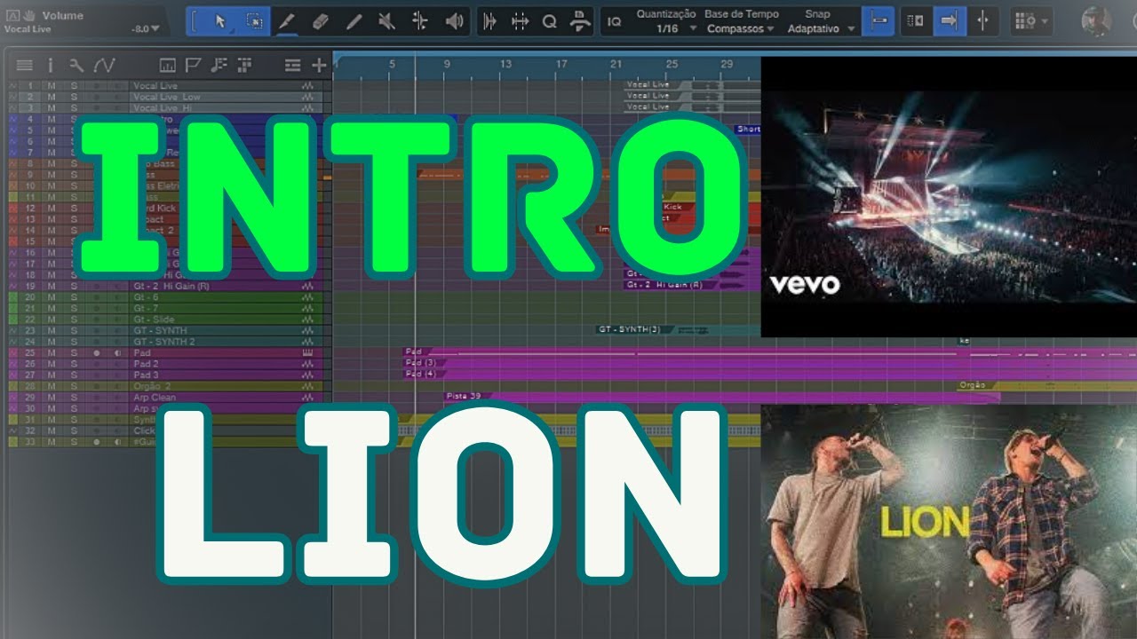 MULTITRACK - INTRO - Brandon Lake - LION - (Abertura Lion)
