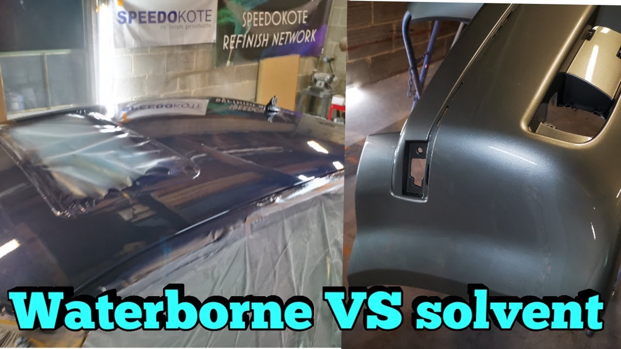 Waterborne VS solvent paint