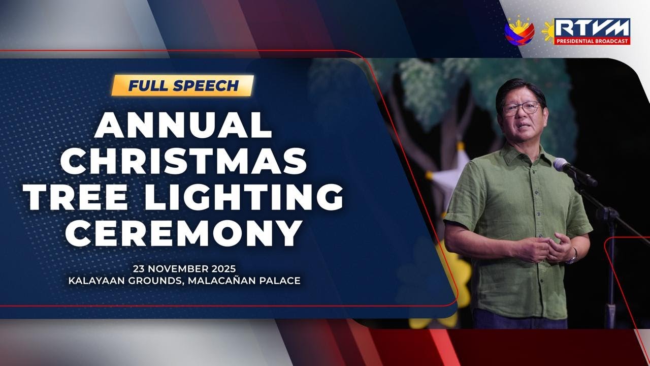 Annual Christmas Tree Lighting Ceremony (Speech) 11/23/2025
