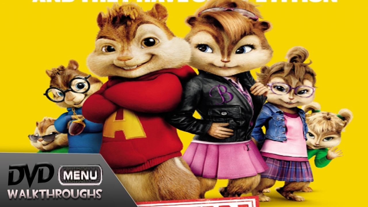 Alvin and the Chipmunks The Squeakquel (2009, 10) DvD Menu Walkthrough