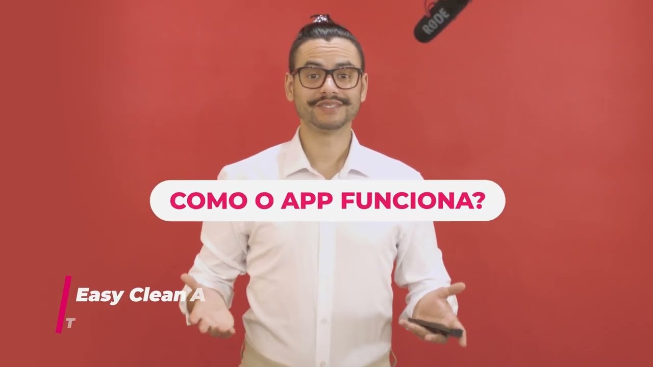 Como o EasyCleanApp funciona?