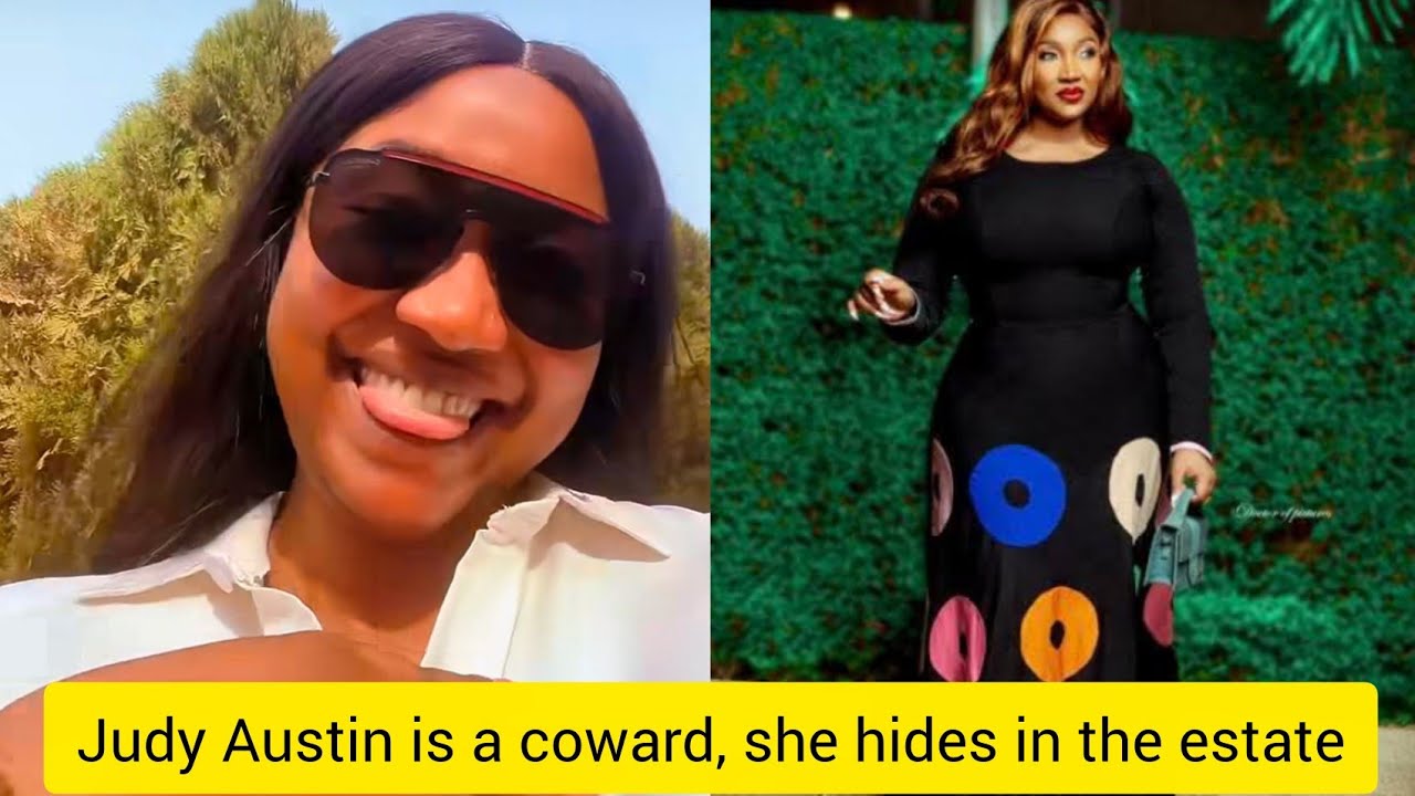 Judy Austin is a coward, she us scared of D outside world, she does her video at flower fate estate