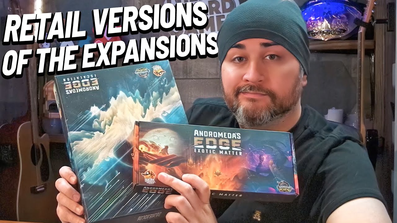 Unboxing RETAIL Andromeda's Edge Expansions (Escalation & Exotic Matter): What's In The Box?!