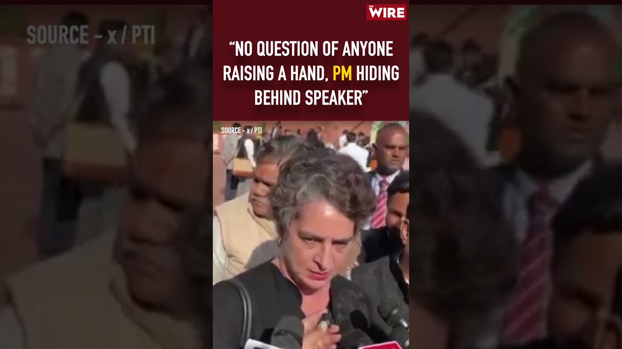 &lsquo;No question of anyone raising a hand, PM hiding behind Speaker&rsquo;