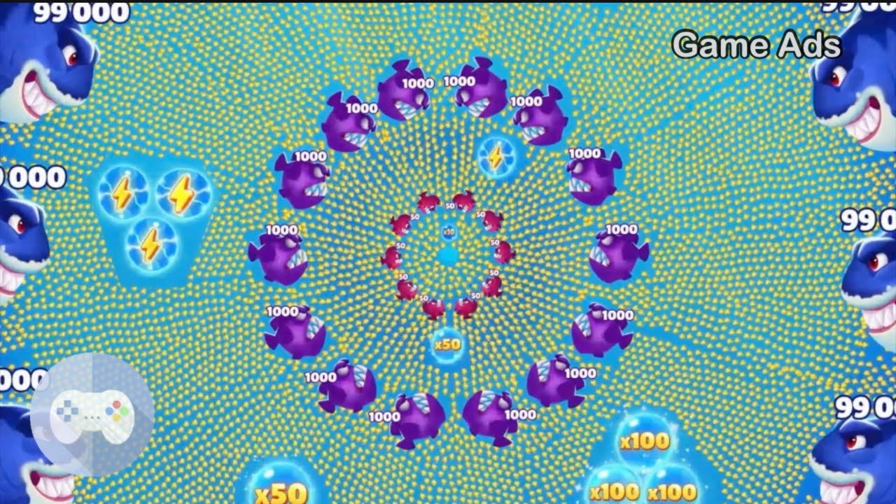 Fishdom Ads Mini Games Review (48) New Update Levels Fish Vs BOSS Video Trailer
