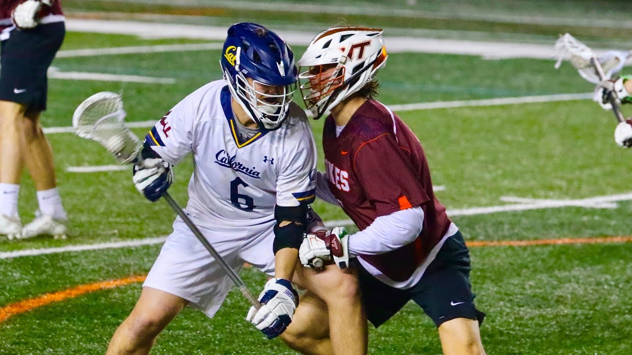 CAL vs Virginia Tech  Lacrosse Highlights (2019)