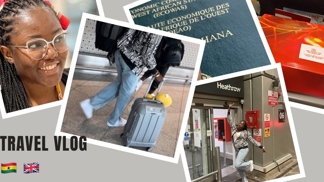 A new Adventure; Travel with me to UK 🇬🇧 from Ghana 🇬🇭 | Japa | Relocation Vlog, Flight, Ella JEEN