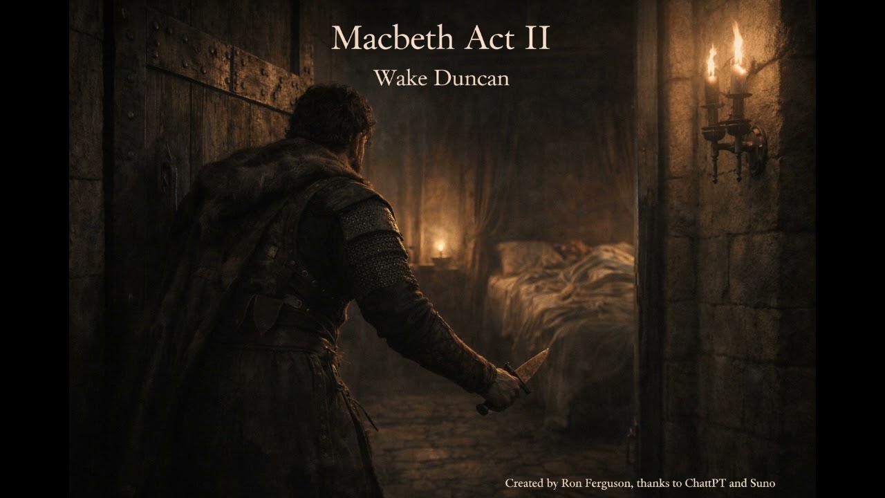 Macbeth Act II:  Wake Duncan