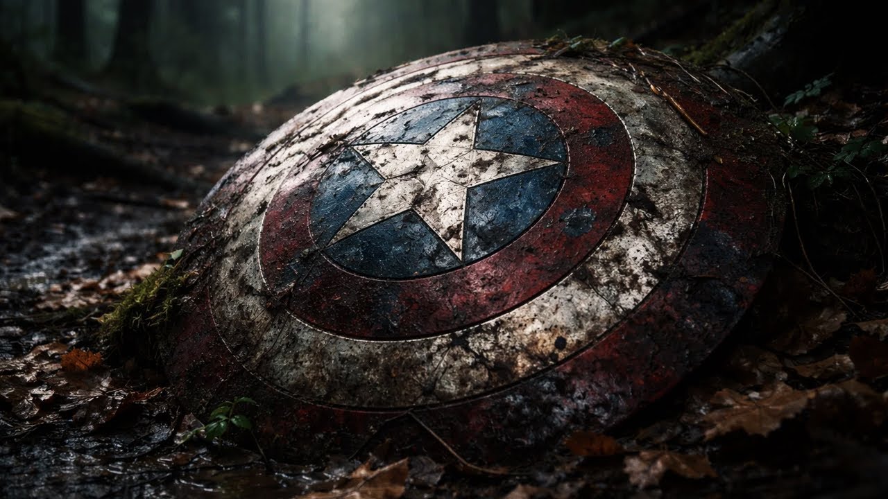 ASMR Weapon Restoration | Damaged Captain America’s Shield Found in the Forest