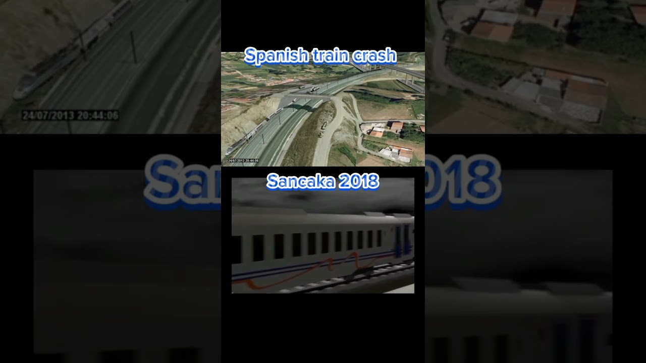 Sancaka 2018 dan Spanish train crash#keretaapi#train#tragedi
