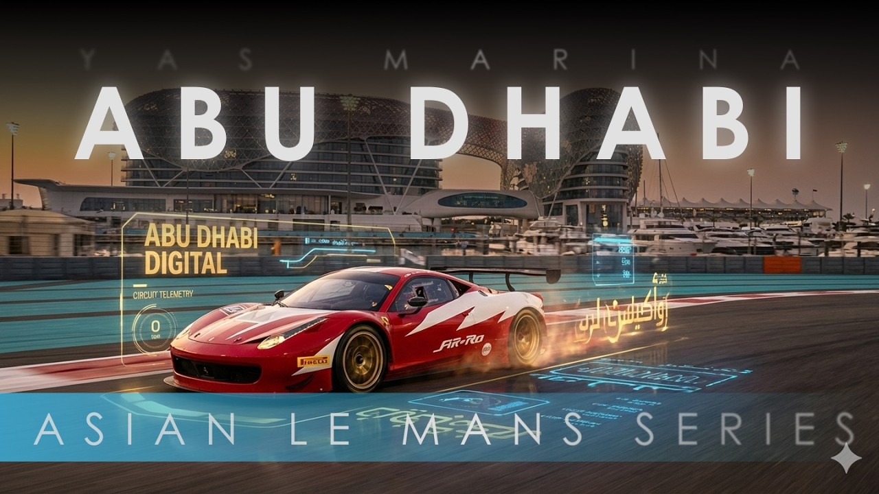 GTR 2: Asian Le Mans Series - 4h de Abu Dhabi em Yas Marina com Ferrari 456 GT3