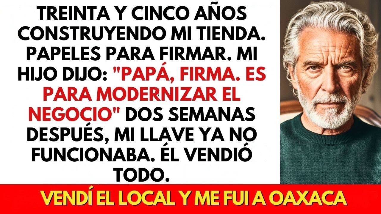 Mi Hijo Me Hizo Firmar Papeles 