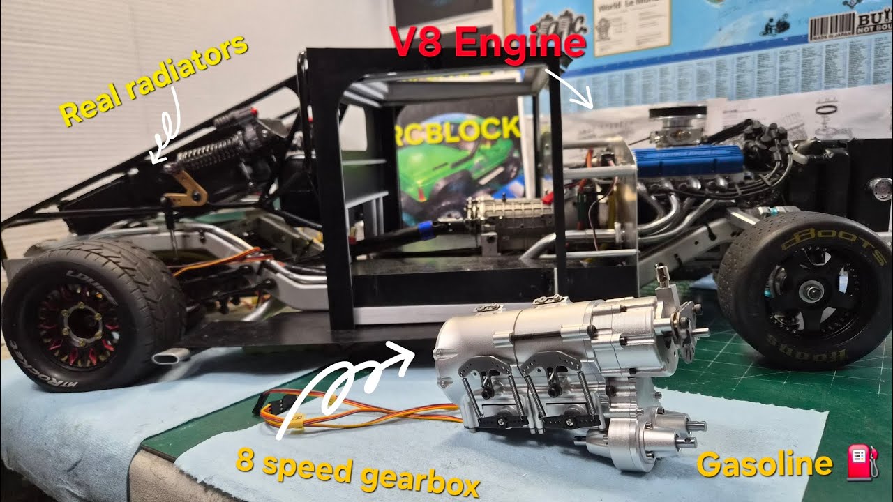 Cison v8 Transmission  (setup w/ radio)