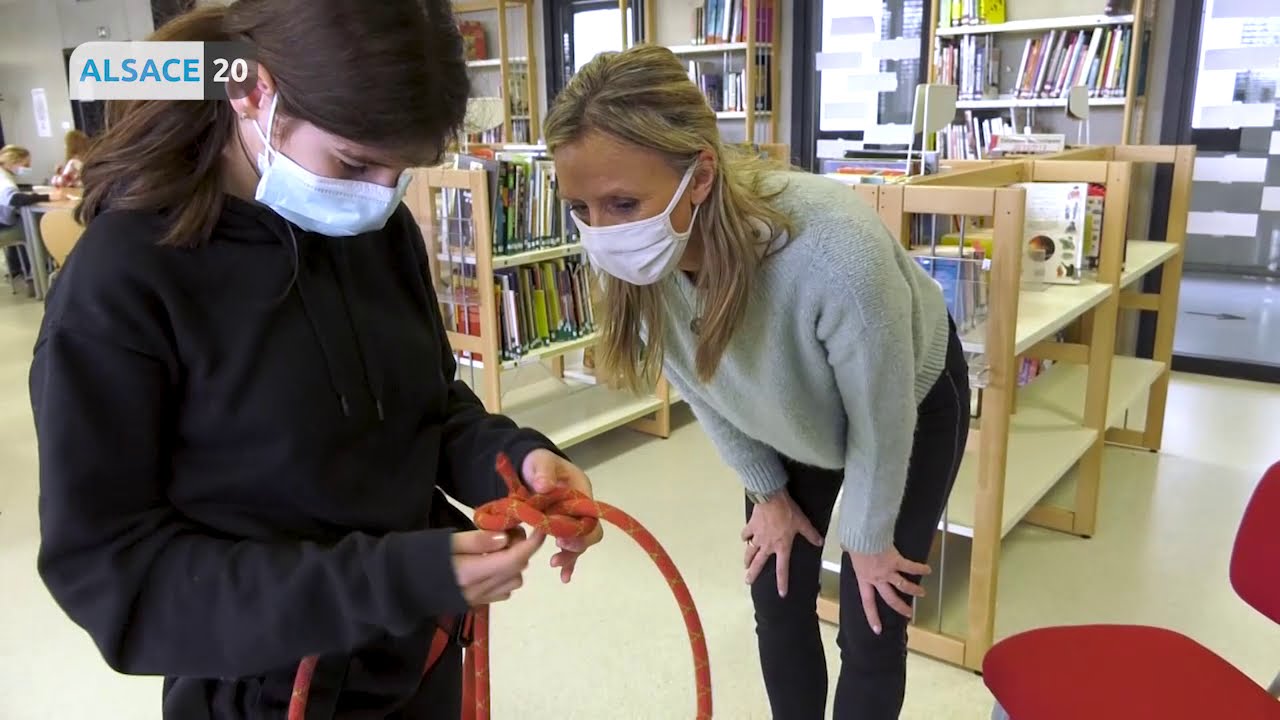 SELESTAT : Les cours d'Éducation Physique et Sportive à l’ère de la covid-19 !