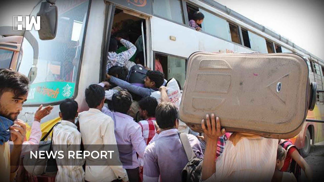 What led the UP-Bihar migrants flee from Gujarat?