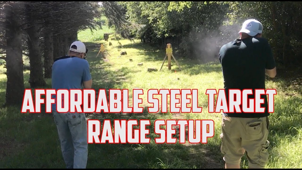 Affordable Steel Target Range Setup!
