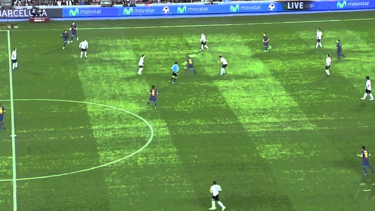 Andrès Iniesta y Xavi Hernàndez Vs L´Hospitalet (22.12.11) by Sjurinho