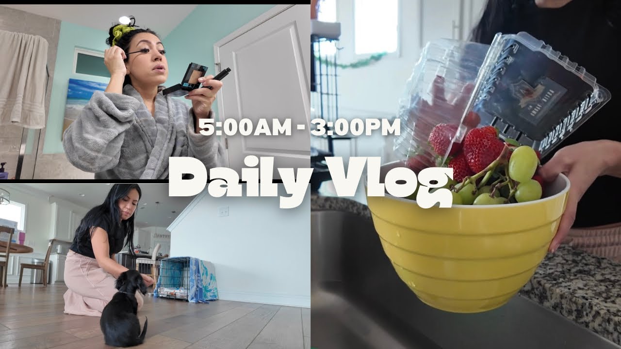 DITL как домохозяйка! GRWM, косметические процедуры, пополнение запасов продуктов, дрессировка ще...
