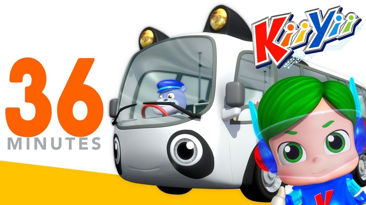 Wheels On The Bus | Plus Lots More Nursery Rhymes | 36 Minutes Compilation from KiiYii! | 영어동요 모음