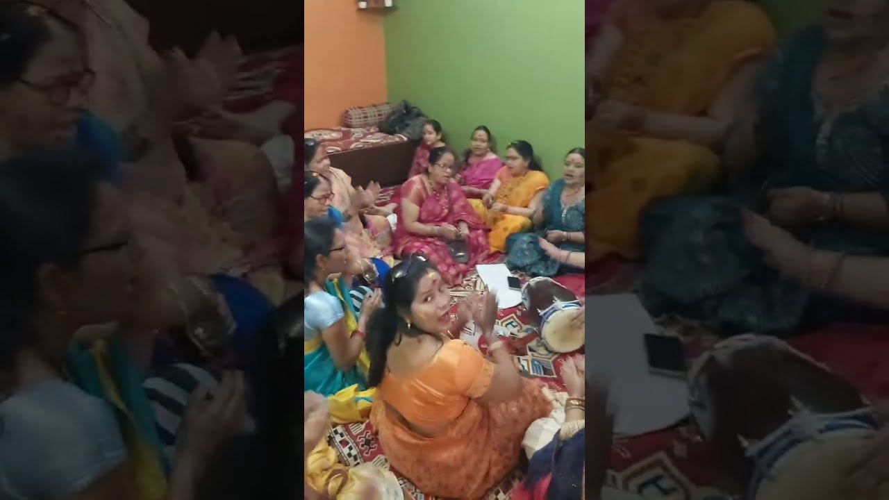 VLOG With Jiya  is live पंडित जी के घर holi celebration