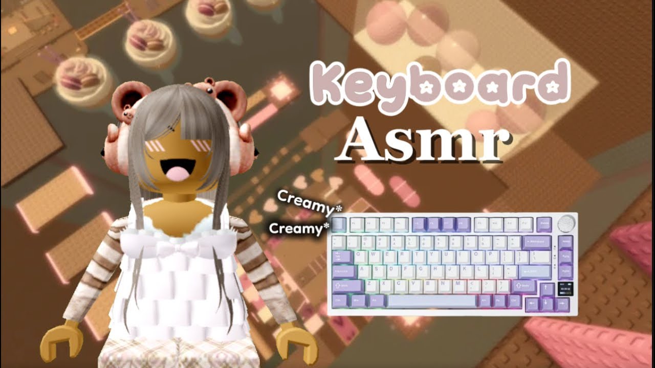 Roblox creamy keyboard asmr☕️ {coffee tower}