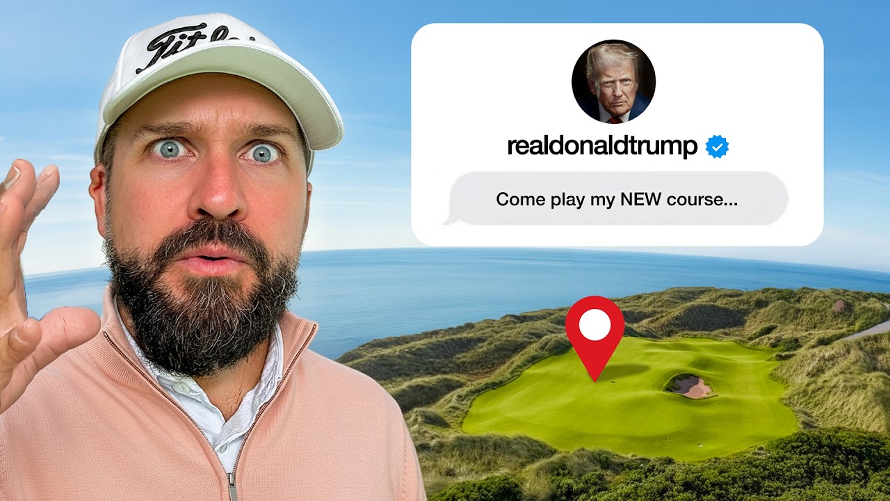 Testing out Donald Trump's new golf course (18 hole vlog)