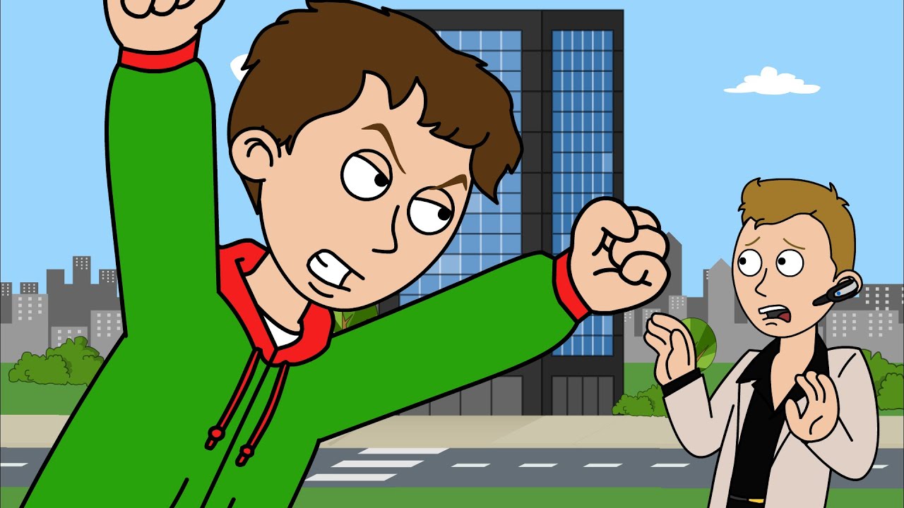 Boris grounds Classic Caillou for everything/Grounded