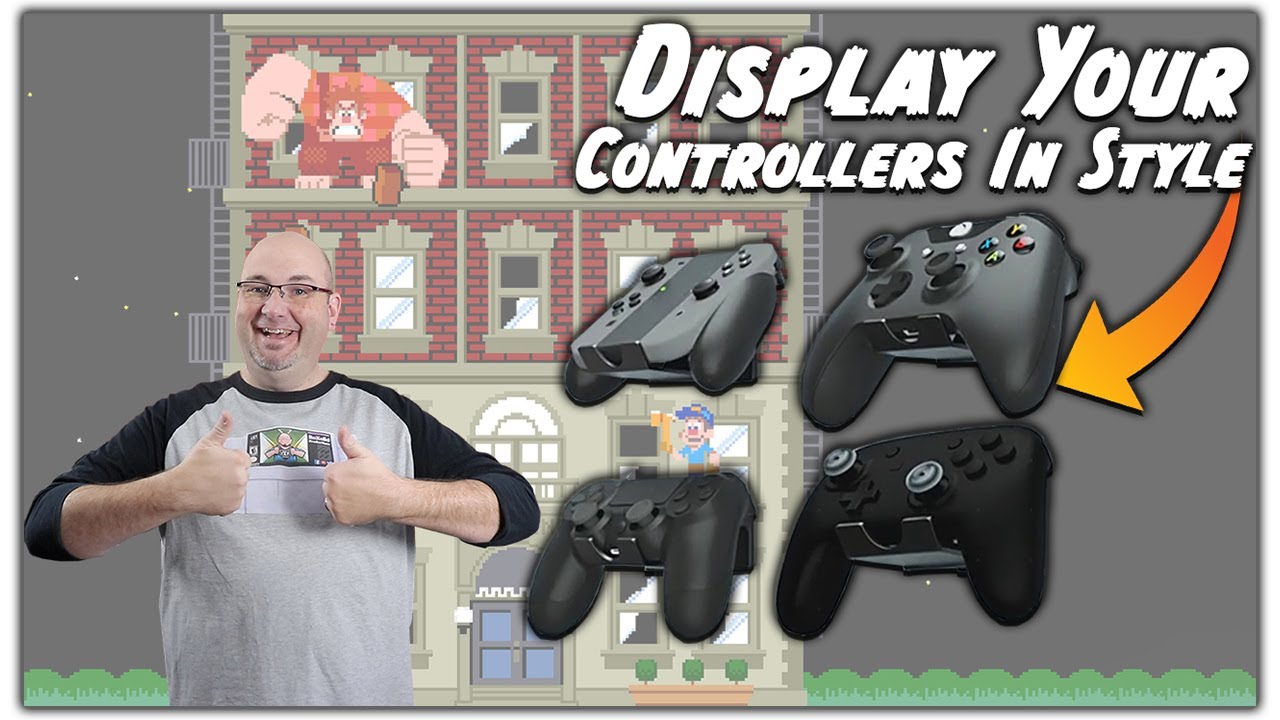 Display Your Controllers In Style with Controller Wall Mounts