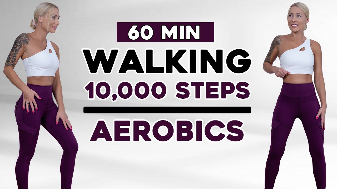 10000 STEPS WALKING WORKOUT AT HOME | Fat Burning Standing Aerobics