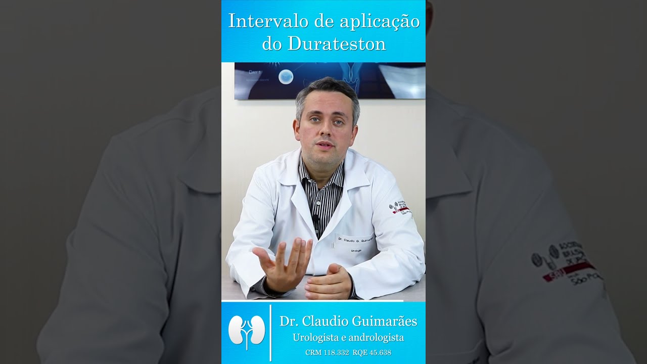 Qual &eacute; o Intervalo Correto De Aplica&ccedil;&atilde;o Do Durateston? | Dr. Claudio Guimar&atilde;es